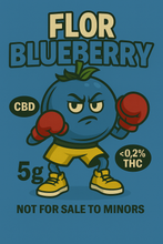 Cargar imagen en el visor de la galería, Flor Blueberry CBD Premium
