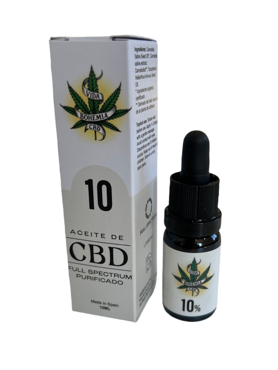 Aceite CBD 10% - Full Spectrum