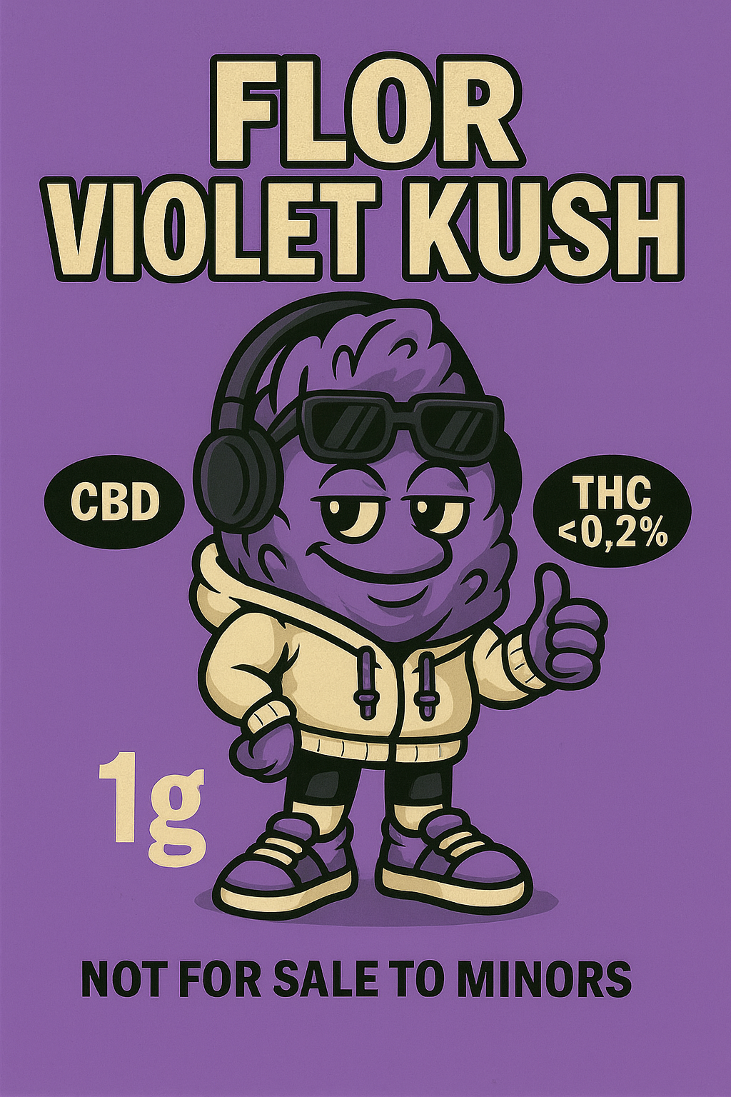 Flor Violet Kush CBD Premium