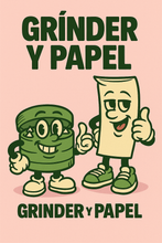 Cargar imagen en el visor de la galería, Grinder y papel
