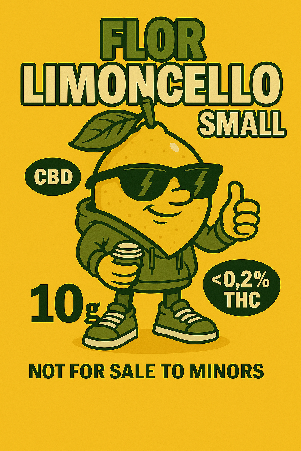 Flor Limoncello CBD Premium Smallbuds