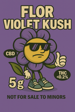 Cargar imagen en el visor de la galería, Flor Violet Kush CBD Premium
